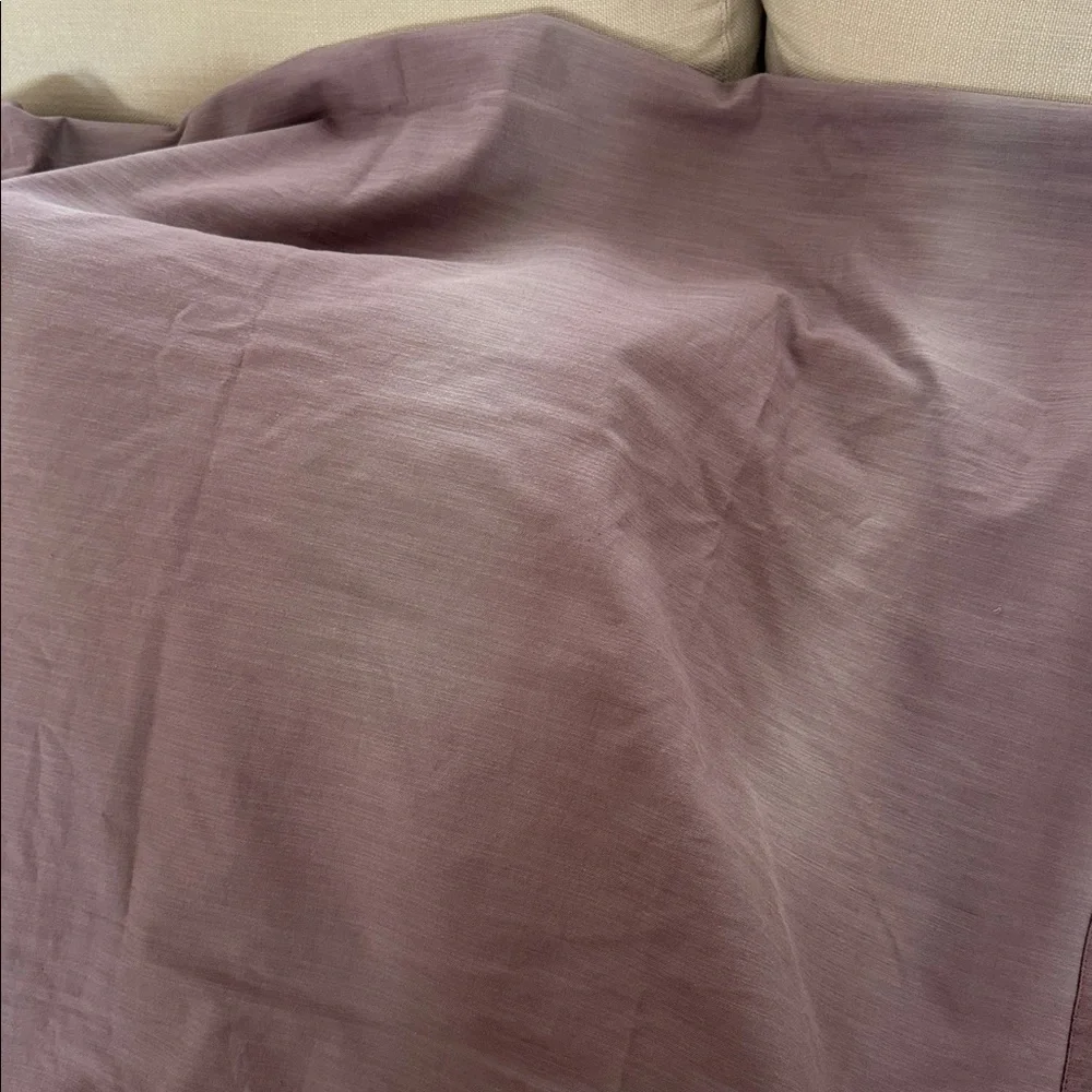 Set 2 / WEST ELM Luster Velvet Curtain 96”